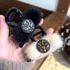 Tocado de moda para mujer, con clip de tiburón y diamantes de imitación, de alta calidad, color negro, para otoño e invierno, 2023
