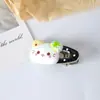 Pinza para el pelo de gato con trébol de cuatro hojas de dibujos animados, pinza hueca de lunares para flequillo, estilo Mori, accesorios para el pelo de mejor amigo, pinza lateral linda estilo Ins
