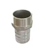 Conector de púas con rosca macho de acero inoxidable 04, accesorio hexagonal 316 para tuberías de agua, mangueras y tuberías de aire con rosca externa y cabeza verde