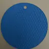Atacado do fabricante tapete isolante redondo de silicone em favo de mel, porta-copos anti-queimadura, jogo americano, tapete para caçarola, isolamento em favo de mel resistente a altas temperaturas