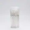 Cepillos para pestañas desechables de botella transfronterizos con mangos de cristal, cepillos en espiral, cepillos de colores para extensión de pestañas, herramientas de belleza, empaquetados individualmente