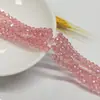 Contas de Ábaco Planas de 4mm Contas de Vidro de Cristal Contas da Roda da Fortuna Contas Soltas para Roupas DIY Acessórios de Cabelo Acessórios para Lenços e Colares