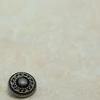 [Yisen] Xiaoxiang retro metal olho botão tweed casaco casaco de pele botões decorativos
