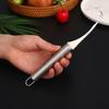 Venta al por mayor de fábrica cuchillo para línea de camarones de acero inoxidable cuchillo para camarones abrir lomo de camarón cuchillo para dividir camarón pelar caparazón de camarón herramienta para recoger línea de camarón cuchillo multiusos