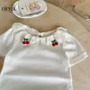 Camiseta de Manga Corta para Niña Ningli Verano Nuevo Estilo Ropa de Verano Muy Bonita para Bebés Niñas Ropa Infantil de Moda Ropa Infantil para Niñas