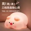 Luz de Grifo de Silicona Lámpara de Noche Panda Luz de Noche para Grifo Lámpara de Mesita de Noche para Dormitorio Recargable y de Enchufe Doble Uso Luz Suave Protección Ocular Lámpara de Ambiente