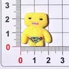 Acessórios de Resina de Monstro Fofo de Desenho Animado para DIY: Presilhas de Cabelo Criativas, Elásticos de Cabelo, Pingentes de Chaveiro, Charms para Tamancos, Patches Decorativos