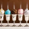 Palo de helado transparente transfronterizo palo de helado reutilizable mini manualidades hechas a mano palo de caramelo