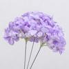Flor Artificial Hortensia Morada Rosa Flor Artificial Decoración Arreglo Floral Sala de Estar Decoración Boda Diseño Auditorio Flor Falsa Fábrica Venta al Por Mayor