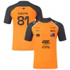 2026 Nuevo Traje de Montar para Motocicleta de Carreras F1 Transpirable de Secado Rápido Cuello Redondo Manga Corta Camisa de Trabajo Off-Road