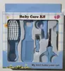 Kit de Cuidados para Bebê Conjunto de 10 Peças Ferramentas de Alimentação Materna e Infantil Aspirador Nasal Cortador de Unhas de Bebê Pente de Cabelo Fetal Conjunto de Tesouras de Unha