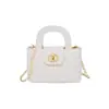 Bolso de Mano Nuevo para Mujer Estilo Chanel 2026 con Hilo Bordado Bolso Versátil de Hombro Cruzado Bolso de Cadena Acolchado