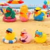 Nuevo Vinilo Comercio Exterior Pato Niños Baño y Juego con Agua Pellizcar y Llamar Juguetes Transfronterizo Amazon Suministro Fabricante Mayorista