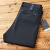 Pantalones largos de pana gruesa para otoño e invierno 2023, de alta gama, cómodos, combinan con todo, para hombre, color liso, sin planchado, rectos, casuales