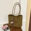 Bolso tejído de PU de moda para mujer, nuevo modelo 2026, bolso tote de gran capacidad para mujer, bolso simple para el hombro o debajo del brazo para el trabajo, transfronterizo