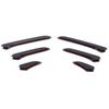 Adecuado para Volkswagen ID4X 21-22 moldura de faro antiniebla delantero ID.4X ceja de faro antiniebla tira protectora de moldura de faro antiniebla