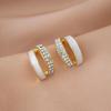 925 Agulha de Prata Geométrica Diamante Gota Brincos de Óleo Simples All-match Moda Brincos Distintivos Estilo Frio Design Brincos para Mulheres