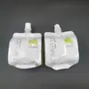 Saco de Alumínio Personalizado de Pequena Capacidade com Selagem de Quatro Lados para Frutas e Vegetais com Enzimas para Crianças, Saco com Bico para Gelatina, Saco de Embalagem para Iogurte Fresco Impresso Colorido
