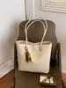 Yuezi 2026 Bolso Tejido Nuevo y Elegante para el Trabajo, Bolso Tote de Moda para Mujer, Bolso de Hombro de Gran Capacidad