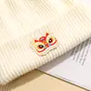 Parche Bordado León Rojo de Año Nuevo, Bendición del Año del Caballo, Parche Bordado para Cuaderno y Funda de Teléfono, Accesorios Decorativos Hanfu para Niños
