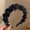 Diadema Impresionante de Verano para Frente Alta para Mujeres 2026 Nuevo Estilo Diadema Fresca y Linda con Dientes Pinza para el Cabello Atado de Cabello de Alta Gama Tocado