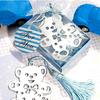 Separador de Libros Lazo Borla Accesorios Decorativos Suministros Festivos Regalos de Bienestar para Amantes, Compañeros de Clase y Amigos Regalos Separadores de Libros