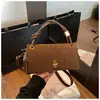 Bolso Vintage de Nicho para Mujer 2025 Nuevo Otoño e Invierno Versátil Bolso Cruzado Estilo Coreano Simple Bolso de Mano para el Día a Día Bolso Cuadrado Pequeño