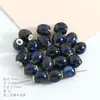 Jingdezhen Horno Cambiante Cerámica Barril Perlas Collar de Mano Material Perlas diy Pequeños Adornos Accesorios para Ropa Perlas Sueltas Pequeñas Ovaladas