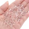 Contas Redondas Transparentes de Acrílico 6/8/10mm para DIY Colar Pulseira Artesanal Joias com Contas Material Acessórios de Contas Soltas