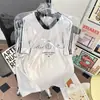 Camiseta de Manga Corta de Satén Brillante Estilo Retro Americano para Hombres y Mujeres, Tops Estampados de Nicho de Marca de Tendencia para Verano
