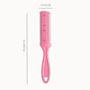 Peine de Corte de Cabello de Doble Cara + Entresacador de Cabello, Cuchillo para Cortar Cabello, Cortadora de Cabello, Cuchillo para Cortar Cabello, Cuidado del Cabello Micro-Corte