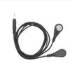 Cable de Audio Macho 3.5 a Broche 4.0 Fisioterapia, Cable de Conexión para Instrumento de Belleza con Broche Hembra para Electrodo, Cable con Botón