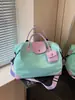 Bolsa de gran capacidad para desplazamientos cortos y viajes para mujer, elegante, ligera, multifuncional para viajes, equipaje y fitness