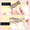 Cortauñas para Gatos y Perros con Diseño Recién Mejorado y Dos Orificios de Corte Circulares de Diferente Tamaño(2mm&4mm)-Evita Cortar Demasiado las Uñas de tu Mascota - Set Profesional de Cortauñas para Mascota