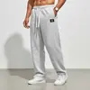 Pantalones Waffle con Cordón para Hombre Verano 2026 para Viajes y Uso Casual, Pantalones Rectos de Color Sólido Versátiles y Elegantes