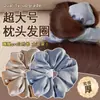 Almofada Oversized Laço de Cabelo para Dormir Laço de Cabelo de Seda Cetim de Alta Qualidade Corda de Cabelo Artefato para Cabelo Cacheado Corda de Cabelo para Enrolar Acessório de Cabeça