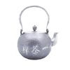 Juego de Té de Plata Esterlina Pie de Plata 999 Hecho a Mano Hogareño Vintage Taza de Cata de Té Justa Tomador de Té Tetera de Plata Taza de Plata