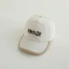 Hola Cara Sonriente Secado Rápido Gorra de Béisbol para Niños Nueva Protección Solar Gorra con Visera para Niñas Sencilla para Viajes Sombrero para Bebé Niño