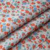 Tela jacquard de color contrastante de moda de fondo de malla retro floral pequeño en relieve teñido en hilo para equipaje de primavera y verano