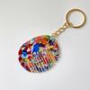 Corea del Sur Hoja de Ácido Acético Mini Peine Llavero Lindo Colgante de Moda Antiestático Portátil Peine Pequeño Accesorios
