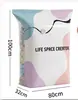 Bolsa de compresión al vacío gruesa transfronteriza sin extracción de aire, bolsa de almacenamiento tridimensional para ropa, edredones, colchas y chaquetas de plumas