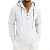 Sudadera casual para hombre de otoño e invierno, con cremallera a la mitad, cuello alto, forro polar, de carga catiónica, estilo europeo y americano, para uso transfronterizo