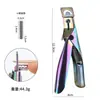 Cortauñas de Acero Inoxidable en Forma de U para Uñas Postizas DIY, Tijeras para Uñas, Herramientas para Uñas de Calidad Profesional para Salones de Uñas al por Mayor
