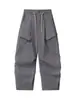 Pantalones Cargo Funcionales de Bolsillos Múltiples, Sueltos, Tendencia, Ropa de Trabajo, Secado Rápido, para Hombre, Primavera/Verano, Exteriores