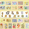 Pegatinas de Collage de AnimalesNuevo Dibujo Animado Lindo Divertido Juguete Educativo para Niños Diario Creativo Hecho a Mano Pegatinas Impermeables