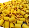 Cubierta de nailon amarilla MC resistente al desgaste, resistente a ácidos y álcalis, resistente a altas temperaturas, tamaño 20-1000, nailon de diámetro, 66 juegos de cualquier forma