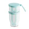 Taza de Fruta Lonchera Caja de Almacenamiento Caja de Almacenamiento Portátil Recipiente para Saladas para Salir Drenaje Refrigerador Calidad Alimentaria Conservador