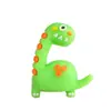 Tapas de bolígrafo y puntas de bolígrafo de PVC de dibujos animados en stock al por mayor, figuras de dinosaurio, tigre, unicornio, accesorios de papelería 3D multicolor