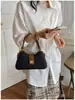 2026 Verano Nuevo Bolso Tejido a Mano Retro Francés Bolso de Hombro Simple de Moda Bolso de Axila Bolso de Mano