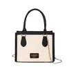 Bolso Tote Nuevo para Mujer 2025 Textura de Alta Calidad Ins Retro Versátil Elegante Gran Capacidad Bolso Cuadrado Pequeño